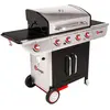 Somagic - Barbecue au gaz manhattan 450GPI - 4 brûleurs + réchaud 14kW