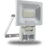 Projecteur Mural NINO 20W 1600lm - Detecteur de Mouvement - Blanc TU