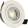 Kit 3 spots blancs encastrables jade Orient. module triac 5W, 2700K, 4...