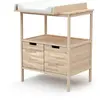 Commode à Langer - AT4 - Ateliers T4 - Bois - 1 étagère - 2 tiroirs