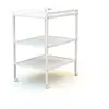 Table à langer deux étagères BLANC Formula Baby