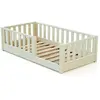 Jurababy - lit enfant au sol en bois sonho - 70x140
