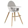 AT4 Webaby - chaise haute bébé évolutive blanc et gris AT98CNP095100018
