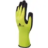 VENITEX Gant Tricot Polyester Fluorescent Enduction mousse Latex Jauge 13 Taille 8-Paire