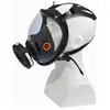 Masque Delta Plus complet respiratoire en silicone strap galaxy - M9300NO