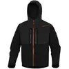 Delta Plus Veste Softshell 3 Couches Noir-orange Xxl