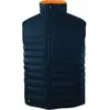 Gilet sans manche réversible HV orange/bleu marine TS - - FIDJ3HVORPT