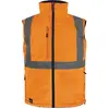 Gilet sans manche réversible HV orange/bleu marine TM - - FIDJ3HVORTM