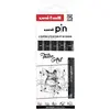 Feutres techniques uni Pin Pochette Tatoo Art 5 pcs