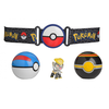 Ceinture Pokémon Pokéball - BANDAI - Ajustable - Rouge - Pour Enfant - Avec sons