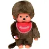 Bandai Monchhichi Garçon Bavoir Rouge 20 cm