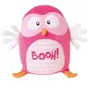 Jemini - 040670 - Luminou Booh Peluche Chouette +/- 20 Cm Rose