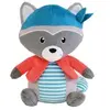 Peluche Jemini John Le Raton-Laveur Bleu 26 cm 023967