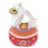 Cijep JEMINI Peluche Lama Dans Sac Pour Enfant - 24 cm