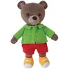 Cijep Peluche Jemini Petit Ours Brun 25 cm Vert 25 cm 022864