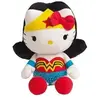 Peluche Jemini Hello Kitty Wonder Woman 40 cm Blanc 40 cm 022869