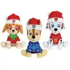 Pat' patrouille lot de 3 peluches de nöel - haut 17-cm