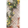 INTERMAS - Treillis extensible en PVC 1 x 2 m blanc TREILLIFLEX