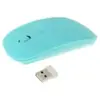 alsatek Souris optique sans fil Ultra-Fine Bleu