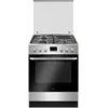 Amica acm7037x1 four et cuisinière electrique combi acier inoxydable a+