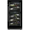 Le Chai Cave à vin Le Chai PRO 560B - 251 litres Classe G Noir/inox - 56 bouteilles