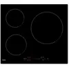 Table de cuisson à induction 60cm 3 feux 6600w noir - ai3537 - AMICA