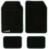 Jeu De 4 Tapis Universels Dbs Modèle Coquillage En Noir
