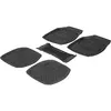 DBS Tapis (4 pièces) De Voiture Pvc Universels All Roads Bac