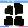 Tapis de voiture - Sur Mesure pour C3 PICASSO (2009 - 2016) - 4 pièces - Tapis de sol antidérapant pour automobile