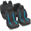 DBS - Housses de sièges - Voiture/Auto - Bleu - Universelles - Anti-dérapant - Lavable
