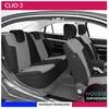 Housses de siège sur mesure pour clio 3 / collection Berline et Estate (09/2005 à 12/2014) Housse Voiture / Auto Jeu complet