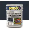 Bondex Lasure opaque Très haute protection - Gris anthracite RAL 7016 ...