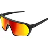 Lunettes Cairn Roc noir avec verre Evolight NXT orange