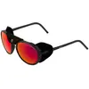 Cairn - Lunettes de soleil - Fuji Polarized Mat Black Red  - Noir