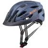 Casque unisexe cairn fusion led usb gris bleu mat