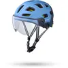 Cairn Quartz Visor Led MIPS - Casque vélo urbain homme Mat Denim Night Sky L (58 - 62 cm)