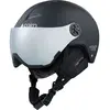 Cairn Android Visor J - Casque ski avec visière enfant Mat Black 48-50 cm