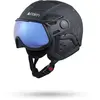 Casque Cairn Helios noir avec verre photochromique Evolight NXT bleu - 53-55