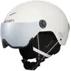 Casque Cairn Orbit Visor blanc enfant - 51-53