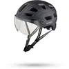 Casque ville cairn quartz visor mat noir