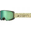 Cairn - Glide Pure Cat 3 - Masque ski Mat Lime Khaki - Cat 3