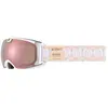 Cairn - Pearl Cat 3 - Masque ski Mat White Peach - Cat 3