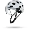 Cairn - Quartz Visor - Casque vélo urbain homme Mat Metallic White - M...