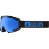 Cairn Mercury - Masque ski Mat Black Silver Blue SPX3