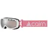 Masque Cairn Rush blanc rose avec verre SPX 3000 miroir gris junior