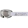Masque Cairn Booster blanc gris avec verre SPX 300 miroir gris enfant