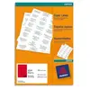Avery - Papier - adhésif permanent - 70 x 35 mm 2400 étiquette(s) (100 feuille(s) x 24) étiquettes