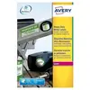 Étiquettes laser - AVERY - L7060-20 - 420 étiquettes - 63,5x38,1 mm - Inaltérables