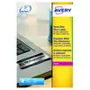 Avery - Etiquettes ultra résistantes 63,5 x 33,9 mm L4773-20 - blanches - Pochette de 480