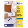 Avery - Blanc - 99.1 x 33.9 mm 400 étiquette(s) (25 feuille(s) x 16) étiquettes adresses